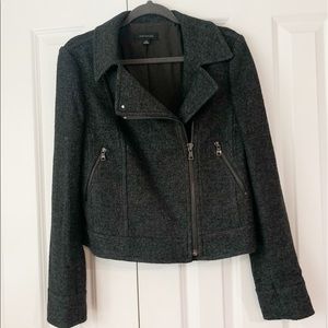 Ann Taylor Wool Moto Jacket